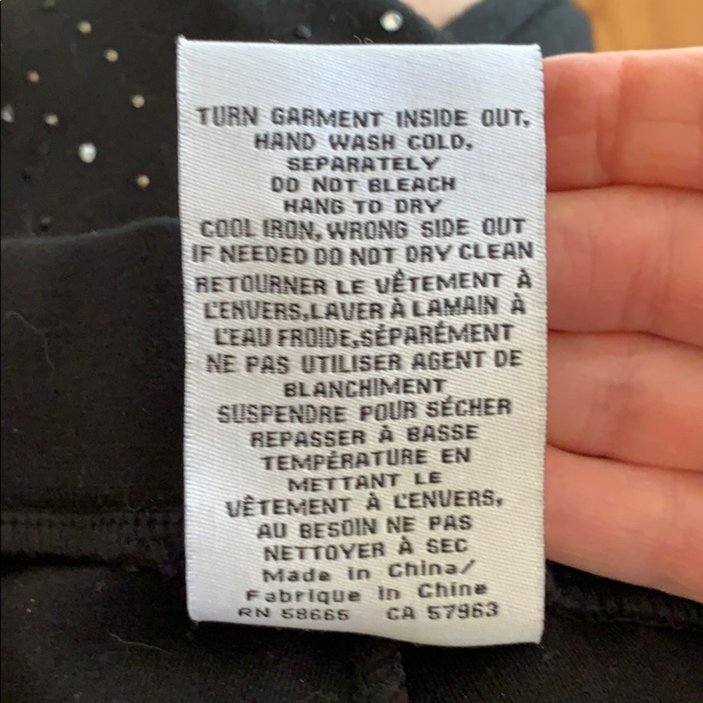 NORDSTROM bejeweled leggings - Picture 4 of 5